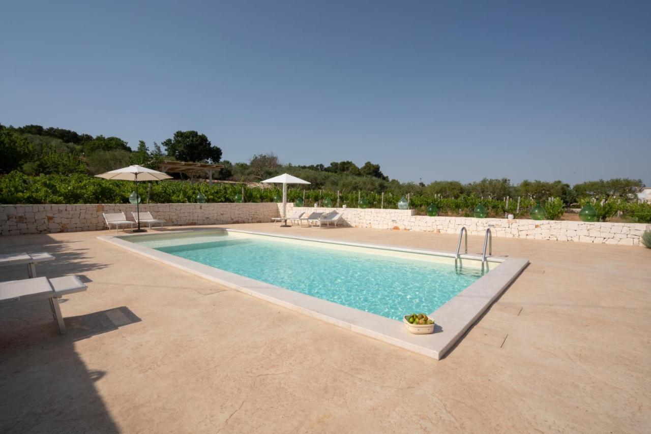 Il Vigneto Sole&Luna Con Piscina Privata มาร์ตินาฟรังกา ภายนอก รูปภาพ